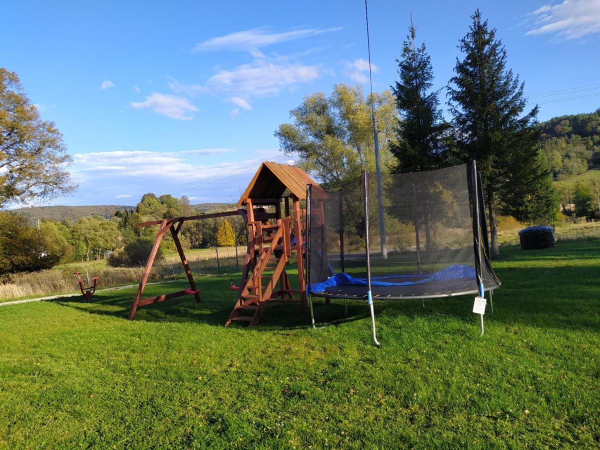 Ferienwohnung Bieszczadzkie Brzegi Ustrzyki Dolne Exterior foto
