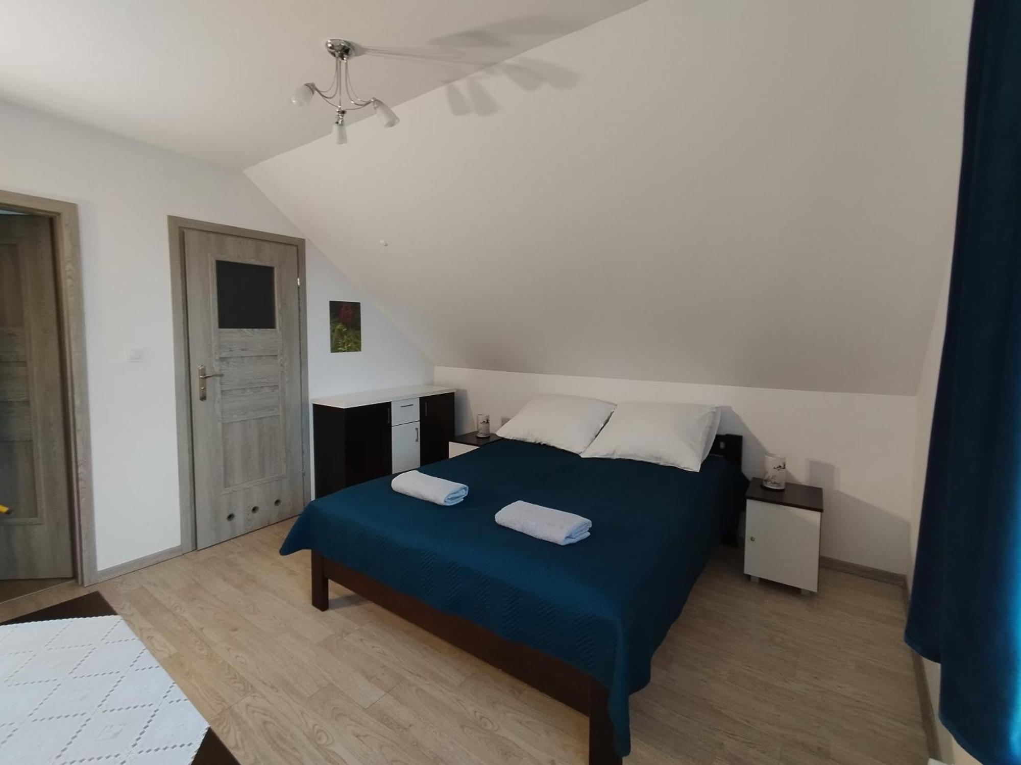 Ferienwohnung Bieszczadzkie Brzegi Ustrzyki Dolne Exterior foto