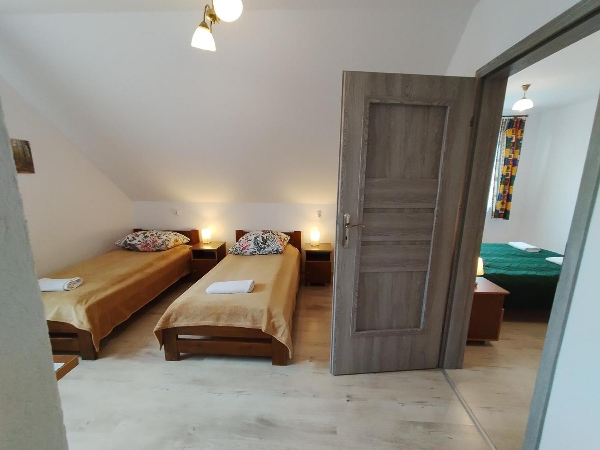 Ferienwohnung Bieszczadzkie Brzegi Ustrzyki Dolne Exterior foto