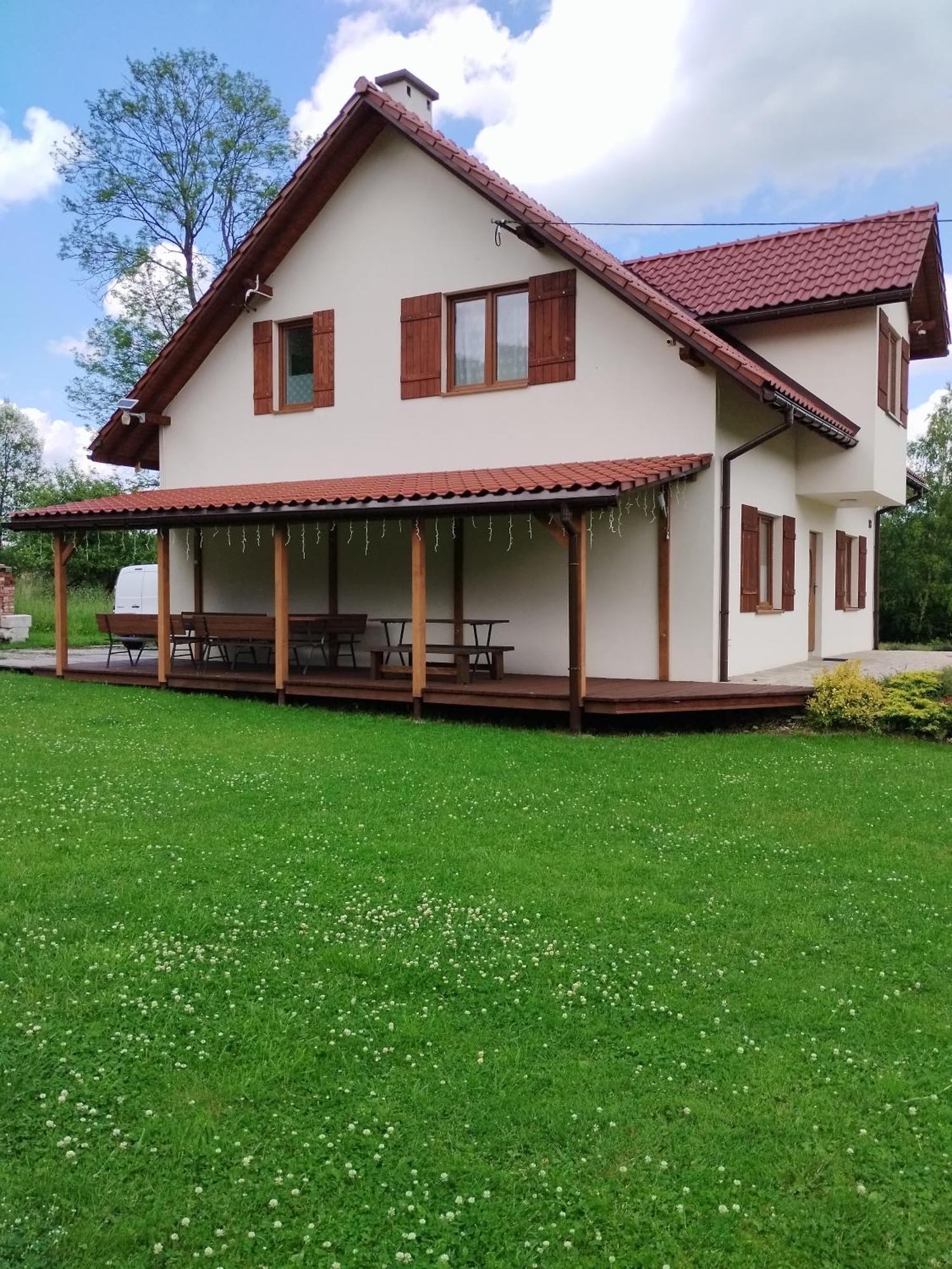 Ferienwohnung Bieszczadzkie Brzegi Ustrzyki Dolne Exterior foto