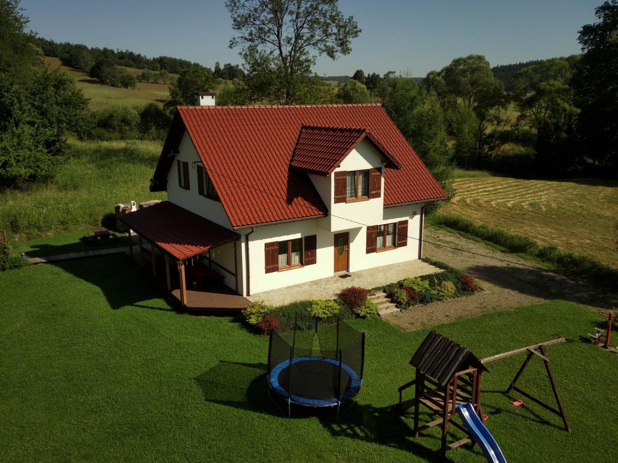 Ferienwohnung Bieszczadzkie Brzegi Ustrzyki Dolne Exterior foto