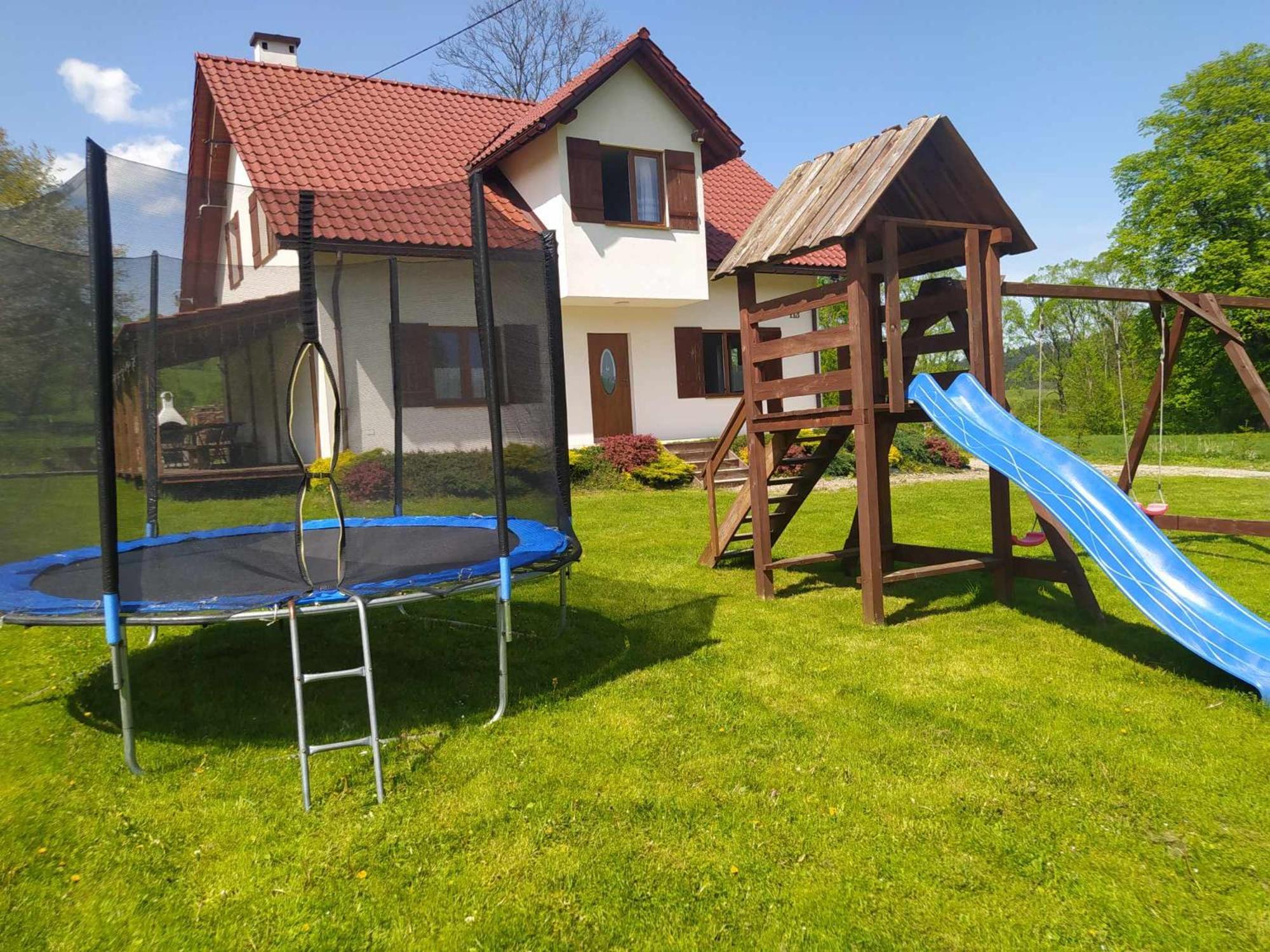 Ferienwohnung Bieszczadzkie Brzegi Ustrzyki Dolne Exterior foto