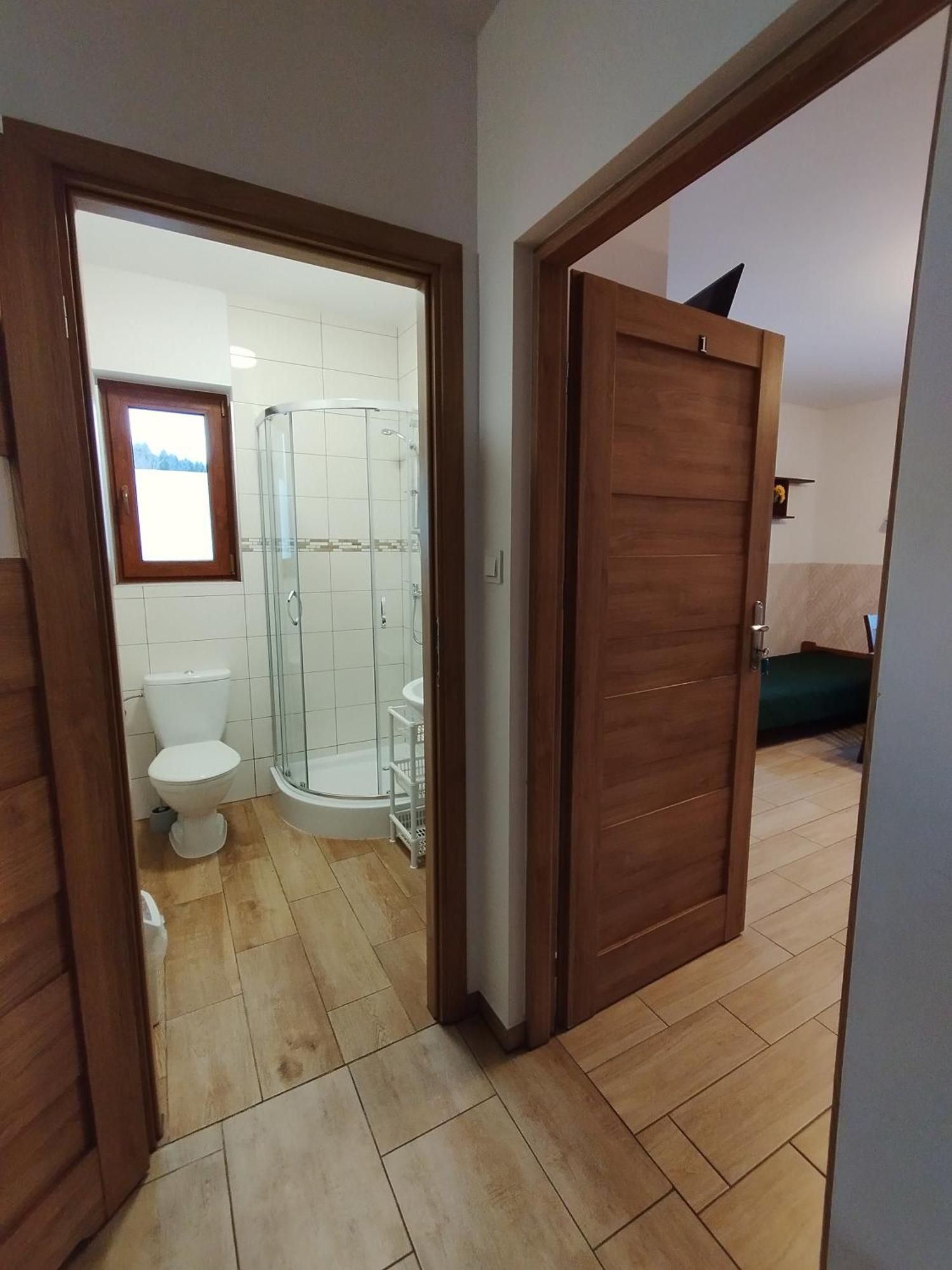 Ferienwohnung Bieszczadzkie Brzegi Ustrzyki Dolne Exterior foto